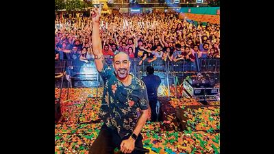 Nucleya performed in Delhi after a gap of more than a year (Photo: Chetan Morajkar) Nucleya performed in Delhi after a gap of more than a year (Photo: Chetan Morajkar)