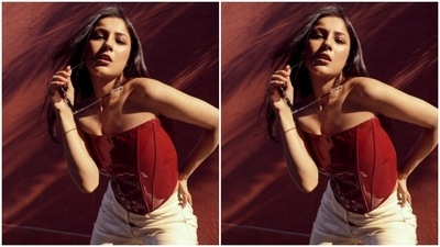 “Today’s ray of sunshine is here,” Shehnaaz announced on Instagram as she shared her pictures. (Instagram/@shehnaazgill)