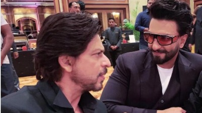 Ranveer Singh has said Shah Rukh Khan has made the film industry what it is.