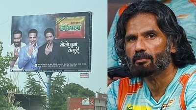 Suniel Shetty gave it back to a Twitter user. (PTI) Suniel Shetty gave it back to a Twitter user. (PTI)
