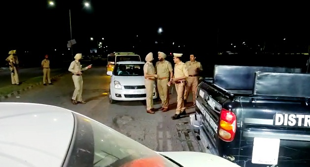 The explosion, believed to be the result of a rocket-propelled grenade (RPG) attack, rocked Mohali at 7.45pm on Monday. (ANI) The explosion, believed to be the result of a rocket-propelled grenade (RPG) attack, rocked Mohali at 7.45pm on Monday. (ANI)