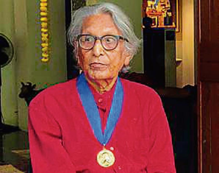 Indian architect Balkrishna Doshi.