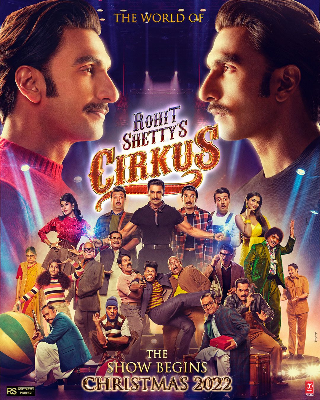 Poster of Ranveer Singh starrer Cirkus.