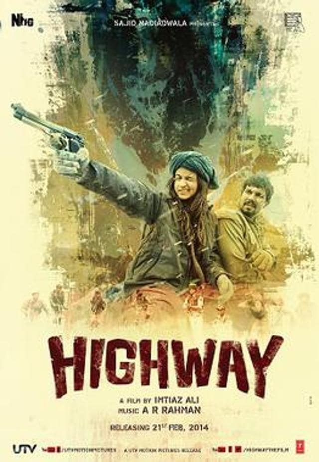 Highway film poster (Publicity material) Highway film poster (Publicity material)