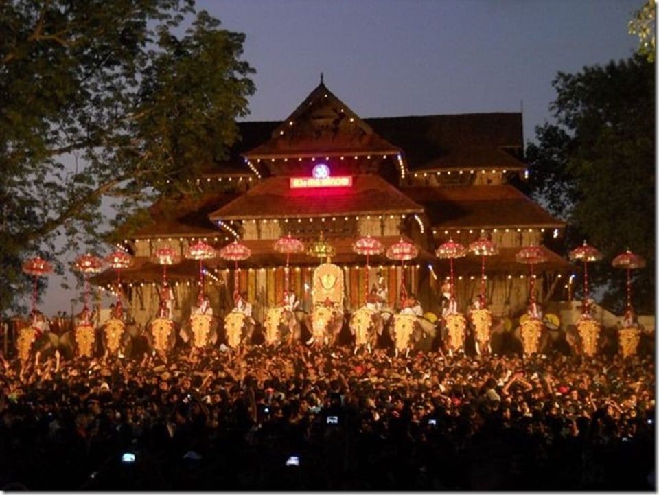 Thrissur Pooram: All you want to know about the festival (Pinterest) Thrissur Pooram: All you want to know about the festival (Pinterest)
