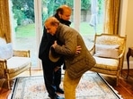 Pakistan Prime Minister Shehbaz Sharif called on PML-N leader Nawaz Sharif in London