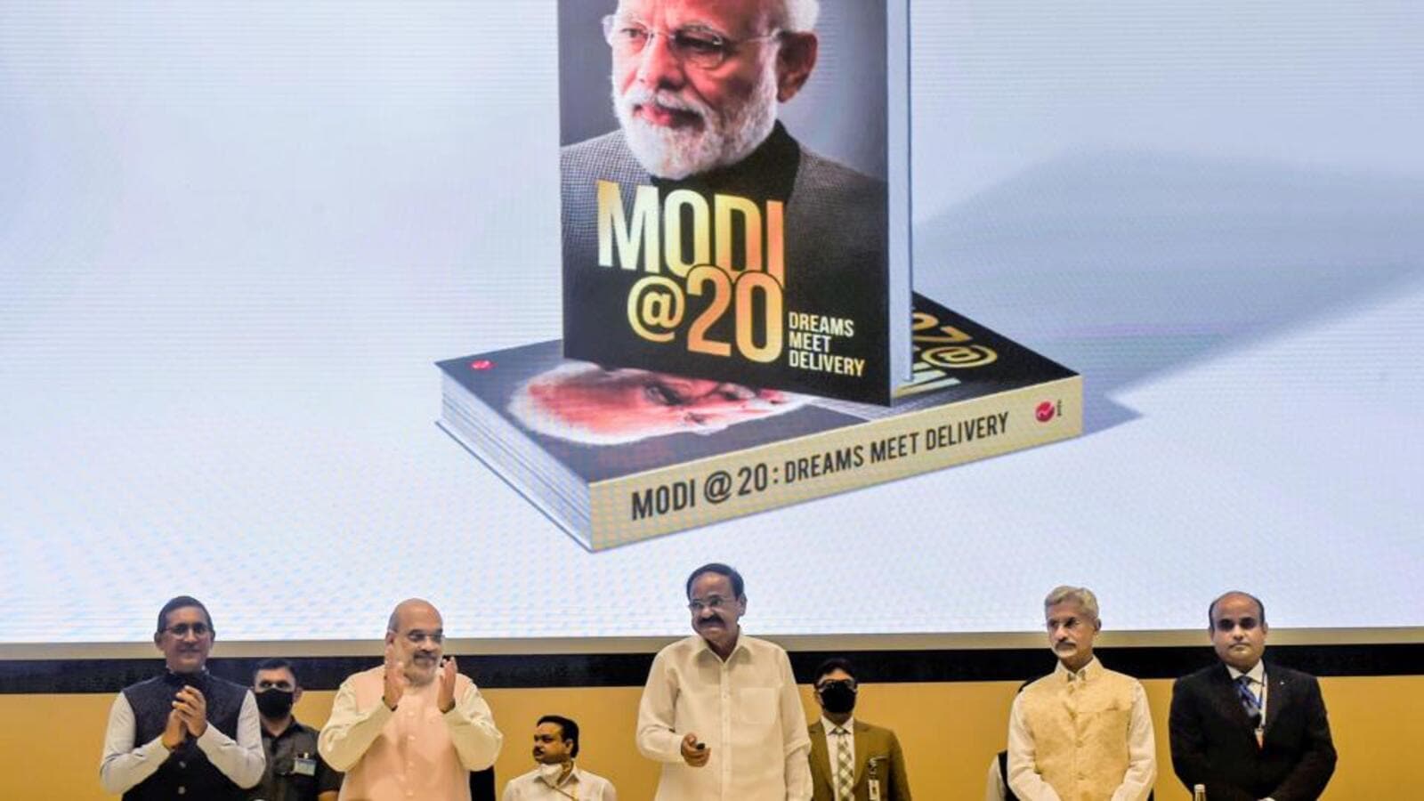 Book on PM Modi to become ‘Gita’ for people in politics: Amit Shah on ‘Modi@20’