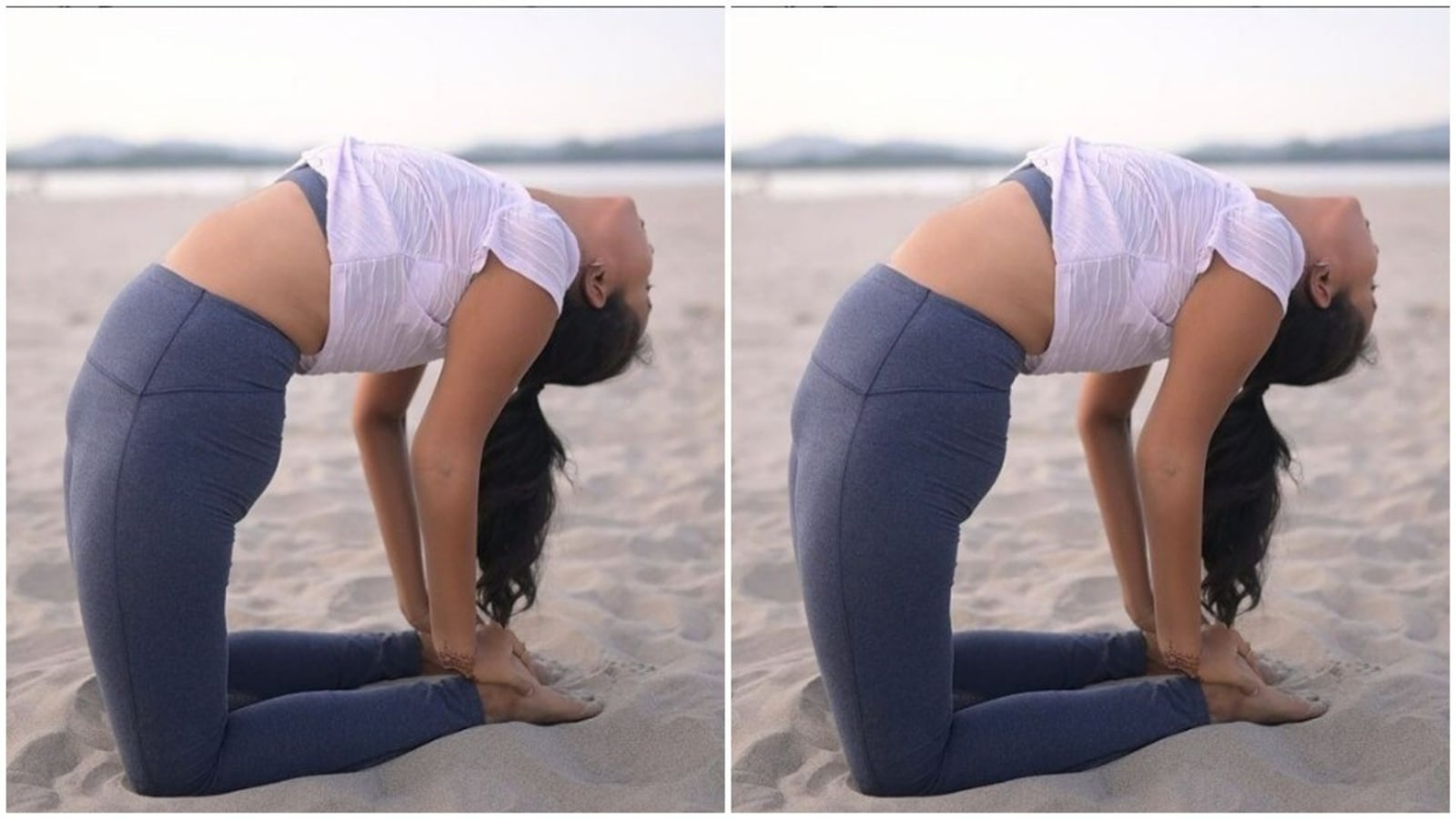 Ankita Konwar’s ‘Ustrasana on the river bank’ is giving us all the fitness feels