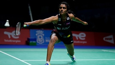 File photo of India's PV Sindhu (AP)