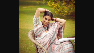 Smriti Irani's post about a pet getting pampered may leave you smiling. (Instagram/@smritiiraniofficial)