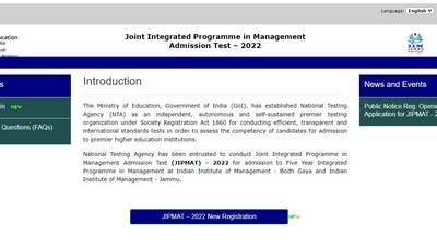 JIPMAT 2022 registration begins on jipmat.nta.ac.in, direct link to apply (jipmat.nta.ac.in)