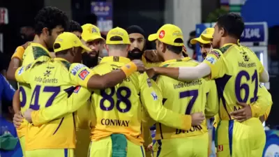 CSK side in action. (IPL) CSK side in action. (IPL)