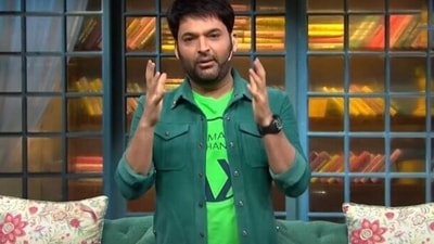 A still from The Kapil Sharma Show.