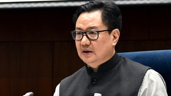 Union minister for law and justice Kiren Rijiju said he respected the Supreme Court’s decision on sedition but added that there was a ‘lakshman rekha’ (boundary) that no one should cross. (ANI)
