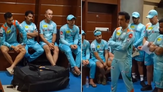 Gautam Gambhir was clear in his thoughts.&nbsp;(LSG/Instagram)