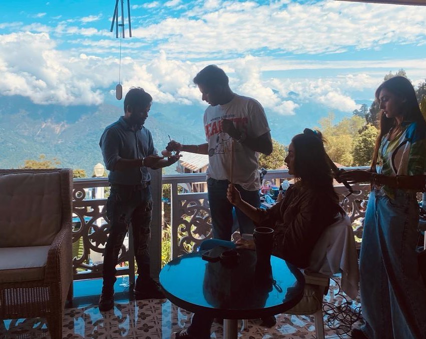 Kareena Kapoor shares pic from Kalimpong. Kareena Kapoor shares pic from Kalimpong.