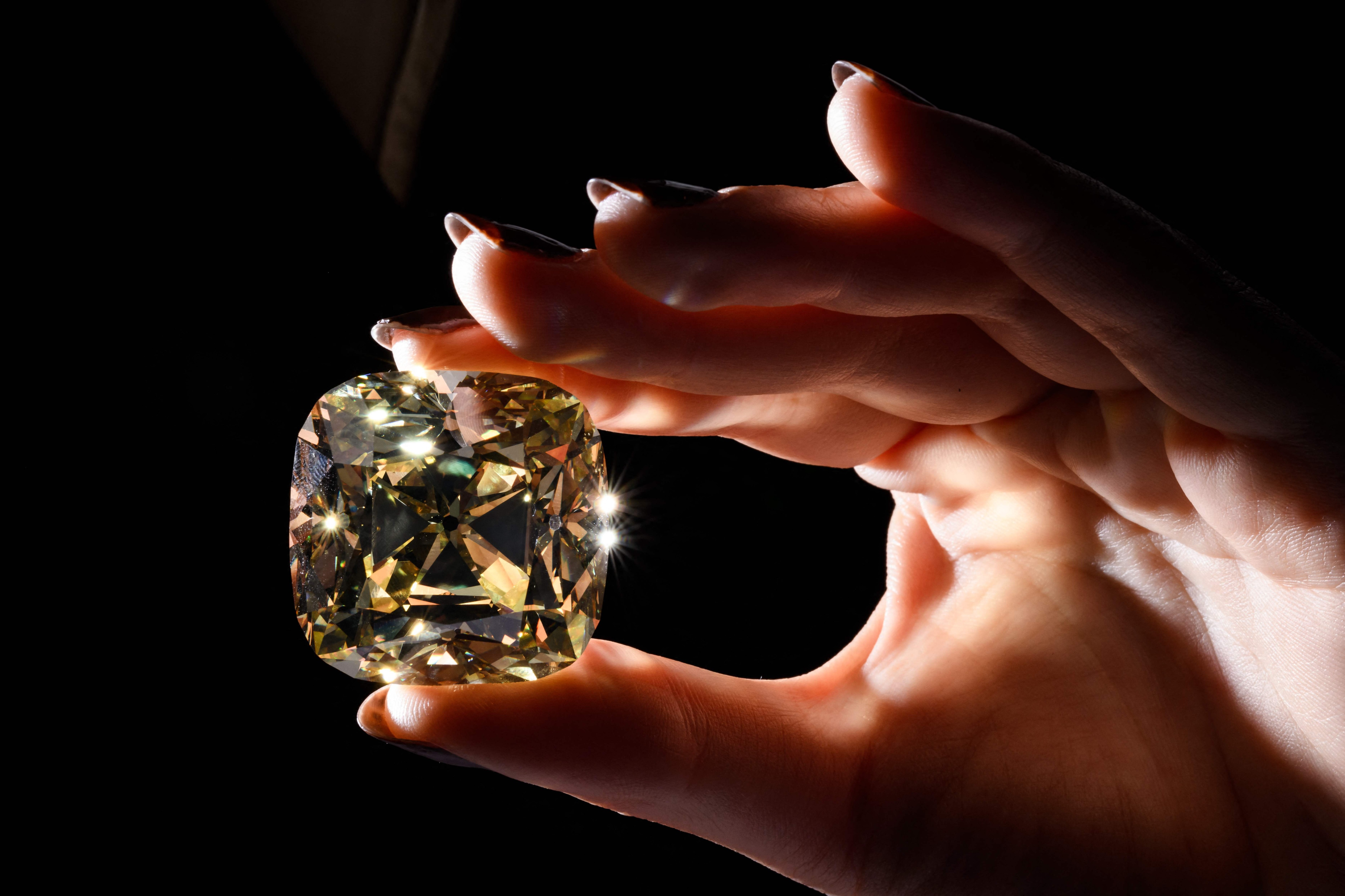 The Red Cross Diamond. (AFP)