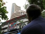 Sensex slips over 1,100 points in closing trade, Nifty tests 15,830(REUTERS)