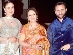 Kareena Kapoor is Sharmila Tagore's daughter-in-law.