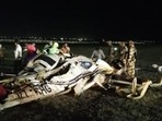 Chhattisgarh chief minister Bhupesh Baghel condoled the death of the two pilots who died in the tragic crash at the state capital’s airport on Thursday evening Chhattisgarh chief minister Bhupesh Baghel condoled the death of the two pilots who died in the tragic crash at the state capital’s airport on Thursday evening