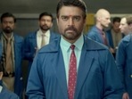 R Madhavan in a still from the trailer of his film Rocketry.