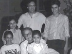 Saif Ali Khan with family. Saif Ali Khan with family.