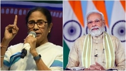 West Bengal chief minister Mamata Banerjee and Prime Minister Narendra Modi.
