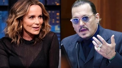 Jennifer Grey and Johnny Depp were engaged in 1988.