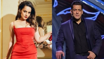Kangana Ranaut has thanked Salman Khan for his gesture for her upcoming film Dhaakad. Kangana Ranaut has thanked Salman Khan for his gesture for her upcoming film Dhaakad.