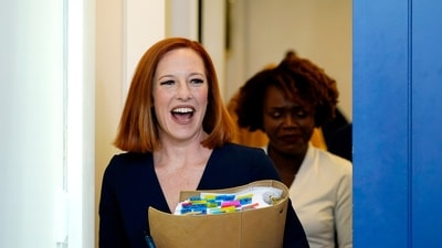 White House press secretary Jen Psaki. (AP) White House press secretary Jen Psaki. (AP)