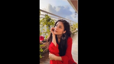 A screengrab from the video that Shehnaaz Gill posted on her Instagram account.&nbsp; (shehnaazgill/Instagram )