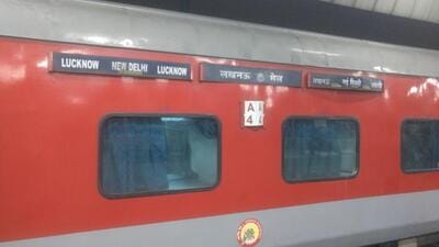 NR pilot project: Lucknow Mail gets baby berths (file photo)