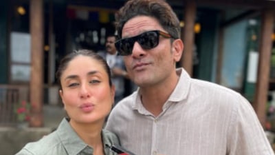 Kareena Kapoor shoots with Jaideep Ahlawat, Kareena Kapoor shoots with Jaideep Ahlawat,