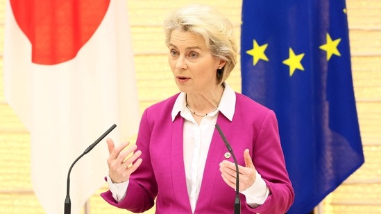 European Commission President Ursula von der Leyen.(AFP)