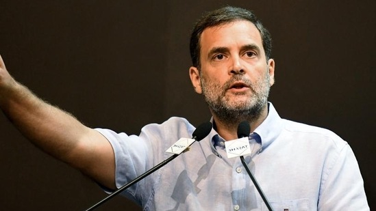 Congress leader Rahul Gandhi. (ANI) Congress leader Rahul Gandhi. (ANI)