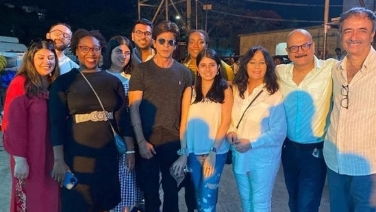 Shah Rukh Khan on sets of Dunki. 