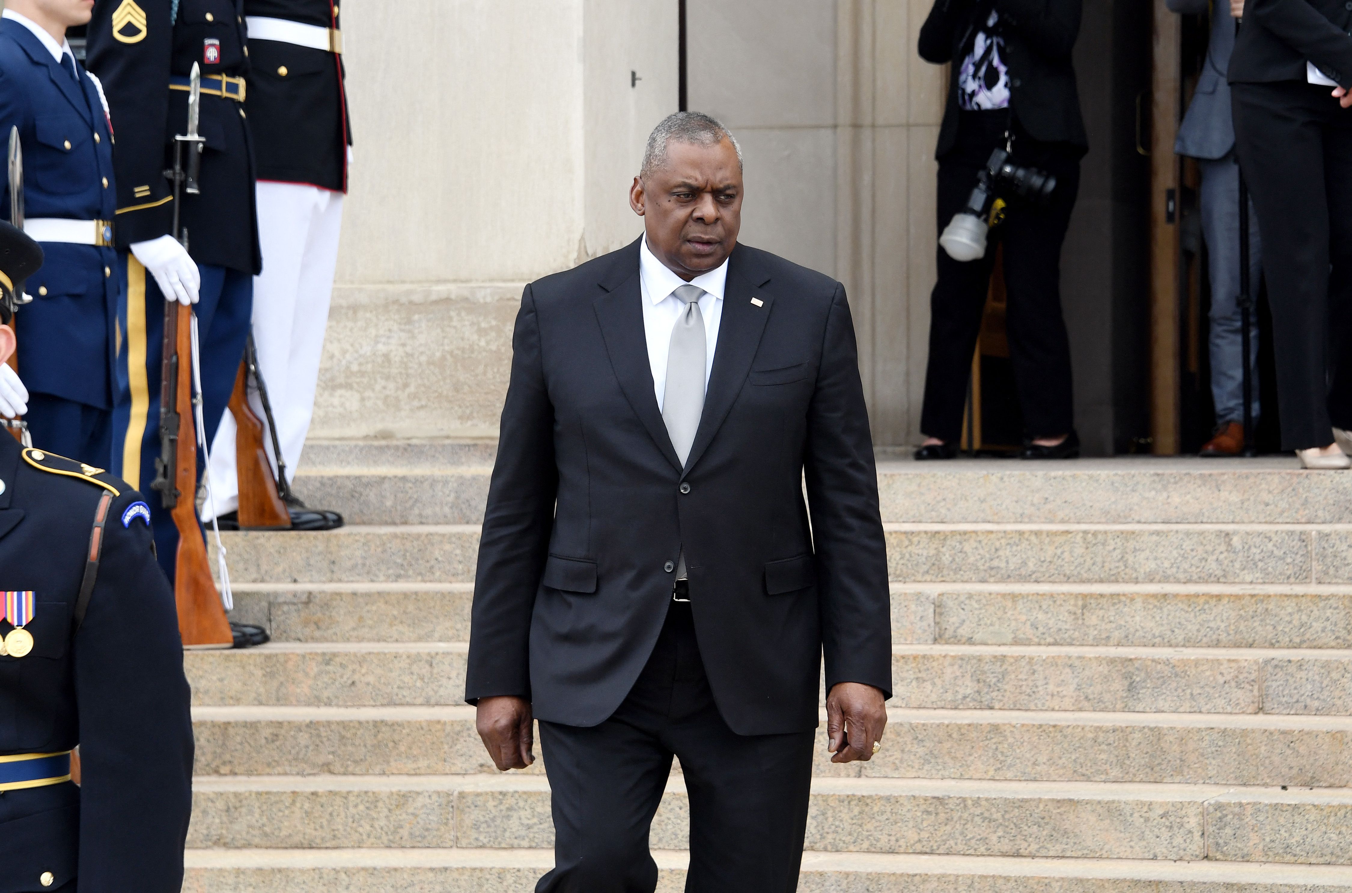 US Secretary of Defense Lloyd Austin. (AFP file) US Secretary of Defense Lloyd Austin. (AFP file)