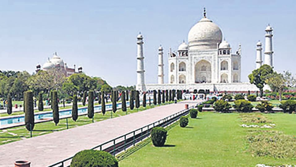 Agra, May 12 (ANI): (file photo) Allahabad High Court to hear a petition seeking to open 22 closed doors in Taj Mahal to ascertain the presence of the idols of Hindu deities, in Agra on Thursday. (ANI Photo) (ANI)