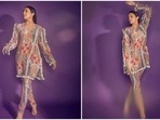 Huma Qureshi is not afraid of experimenting with her looks. Check out her Instagram handle to get proof. From stylish Kaftans to trendy dresses, Huma can pull off any outfit she dons with confidence and poise. She recently gave a twist to her desi look by styling a crepe top and pants set.(Instagram/@iamhumaq)