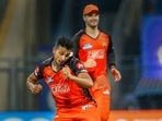 Umran Malik of the Sunrisers Hyderabad(PTI) Umran Malik of the Sunrisers Hyderabad(PTI)