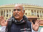 A panel led by Mallikarjun Kharge held discussions on ‘one party, one post’.  (File photo) (PTI)