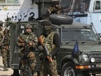 The security forces eliminated two Lashkar-e-Toiba terrorists in Bandipora district of Jammu and Kashmir. The security forces eliminated two Lashkar-e-Toiba terrorists in Bandipora district of Jammu and Kashmir.