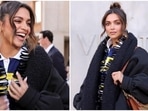 Actor Deepika Padukone stopped the internet recently when she became the first Indian Brand Ambassador of the luxury label Louis Vuitton. And now, the star has made her first appearance as the House Ambassador during the luxury label's ongoing 2023 Cruise Show in San Diego, California. And undoubtedly, the pictures are going crazy viral on social media.(Instagram/@deepikapiku)