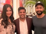 Katrina Kaif and Vicky Kaushal at Sona. Katrina Kaif and Vicky Kaushal at Sona.