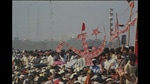 A CPM rally in Kolkata in the 1980s. One of the central figures of the novel, Niranjan “Bolshevik Menon”, serves as a metaphor for the Communist Party’s inception, growth, and eventual ossification. (HT Photo) A CPM rally in Kolkata in the 1980s. One of the central figures of the novel, Niranjan “Bolshevik Menon”, serves as a metaphor for the Communist Party’s inception, growth, and eventual ossification. (HT Photo)