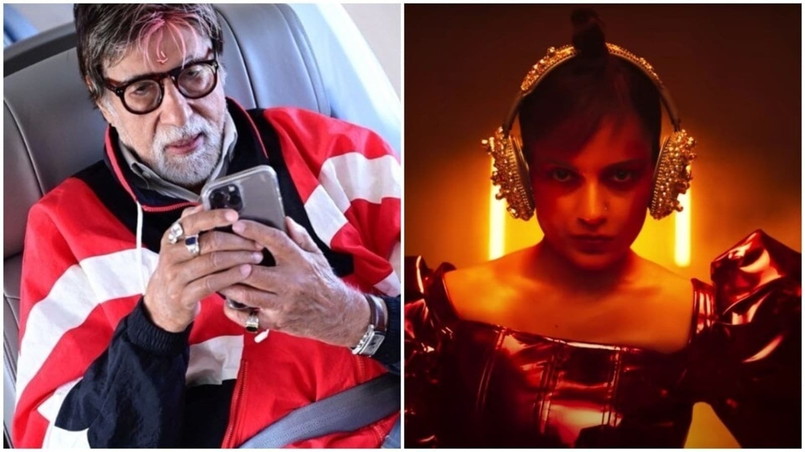 Kangana Ranaut reacts to Amitabh Bachchan tweeting and deleting teaser of Dhaakad song: ‘They have their personal stuff’