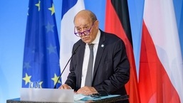 French foreign minister Jean-Yves Le Drian&nbsp;
