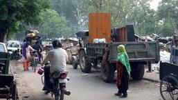 The Chandigarh administration had put up notices in Janta Colony on May 3, asking the residents to vacate the area before the demolition drive, planned on May 15. (Keshav Singh/HT)