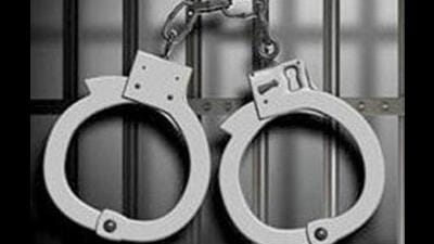 The accused was produced before a Chandigarh court on Friday and sent to one-day police custody. (HT Photo) The accused was produced before a Chandigarh court on Friday and sent to one-day police custody. (HT Photo)