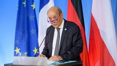 French foreign minister Jean-Yves Le Drian&nbsp; (File Photo / REUTERS)